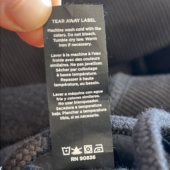 DISTRICT GERMANY*S NEXT TOP MODEL CREW BLACK HOODIE - Picture 6 of 7